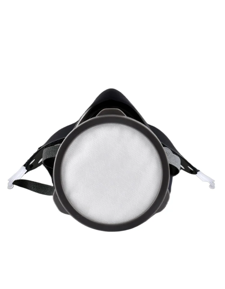 *Silicone gas mask with filter box anti-industrial spray paint pesticide organic vapor mask