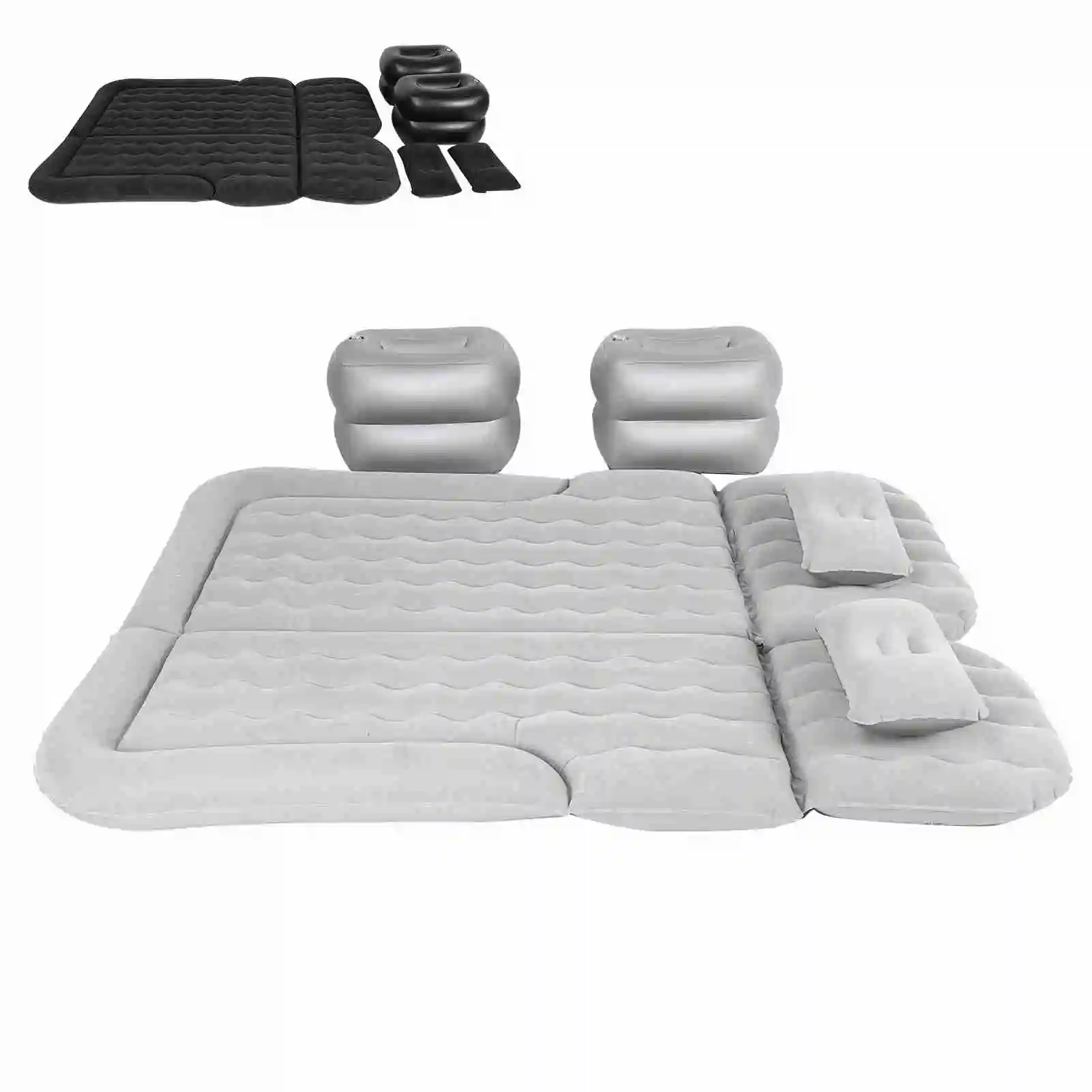 SUV Air Mattress Inflatable Travel Bed Car Air Mattress Vehicle Inflatable Thickened Travel Bed Sleeping Pad Camping Accessory 4