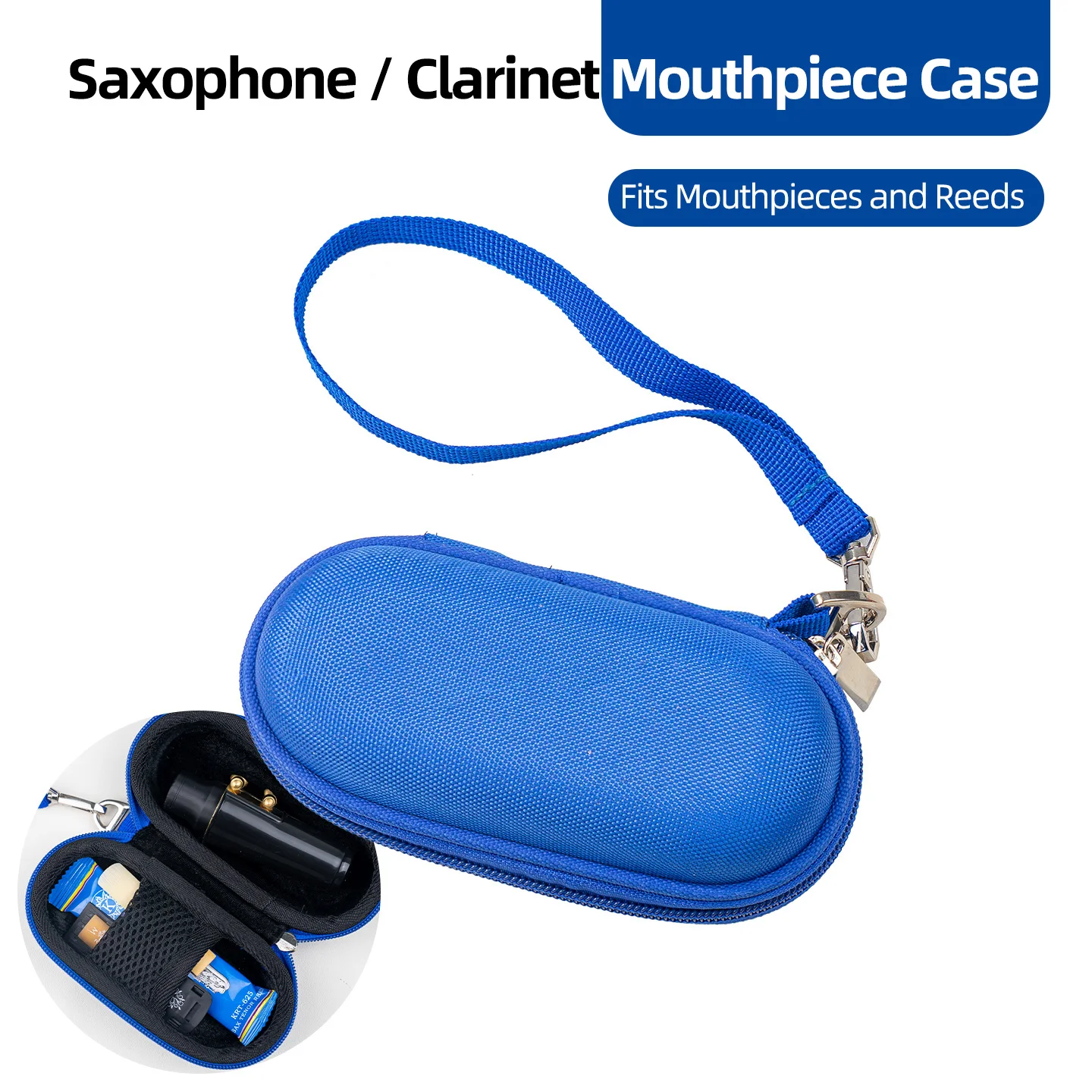 Premium Saxophone Mouthpiece Storage Box