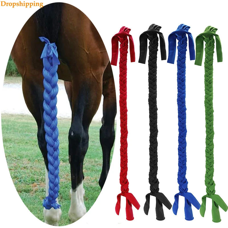 Braided Horse Tail Bag Keep Horse Tail Clean Tail Protector Easy to