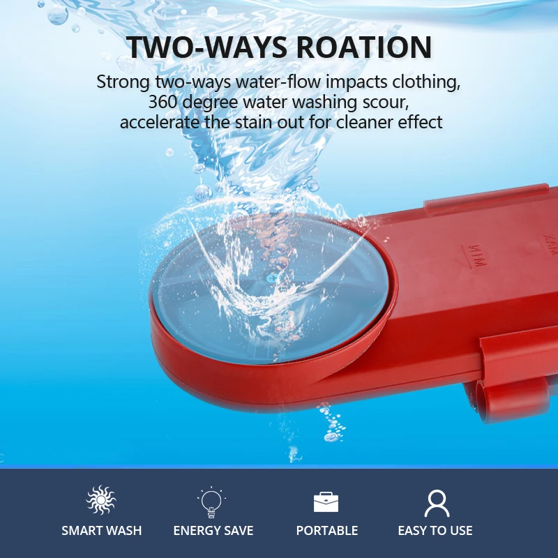 أحدث غسالة محمولة دوران شامل توقيت رقمي للسفر جهاز...