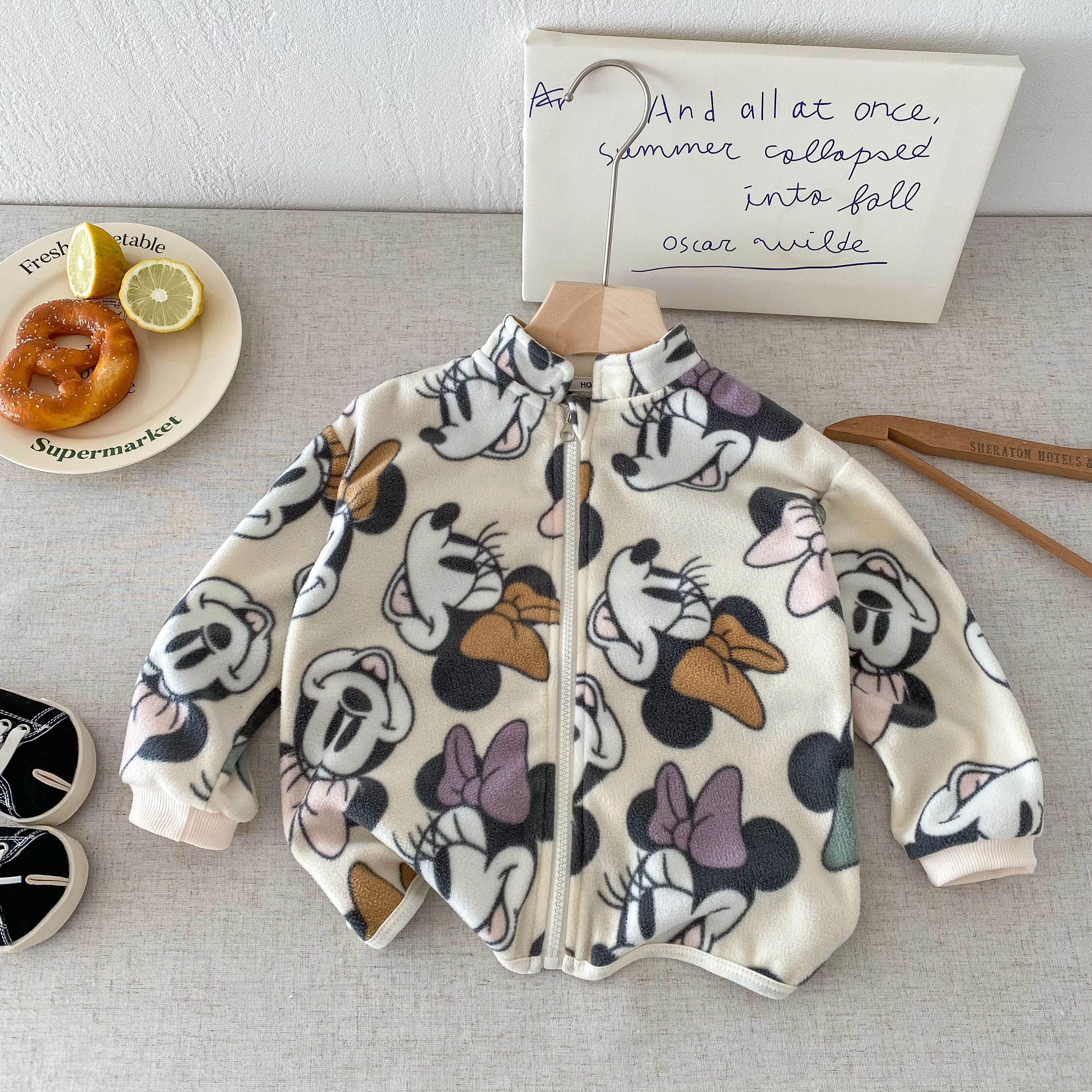 Mickey Print Kids Casual Jacket 5
