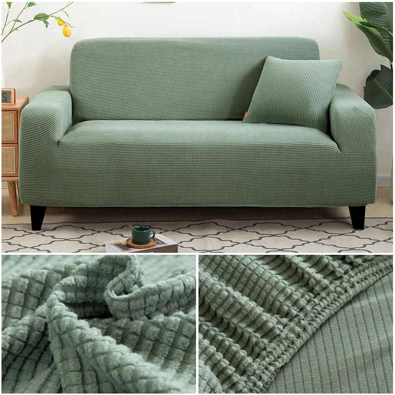 

1/2/3/4 Seat Polar Fleece Sofa Covers for Living Room Armchair Cover Plaid L Shape Corner Sofas Cover Couch Slipcover for Home