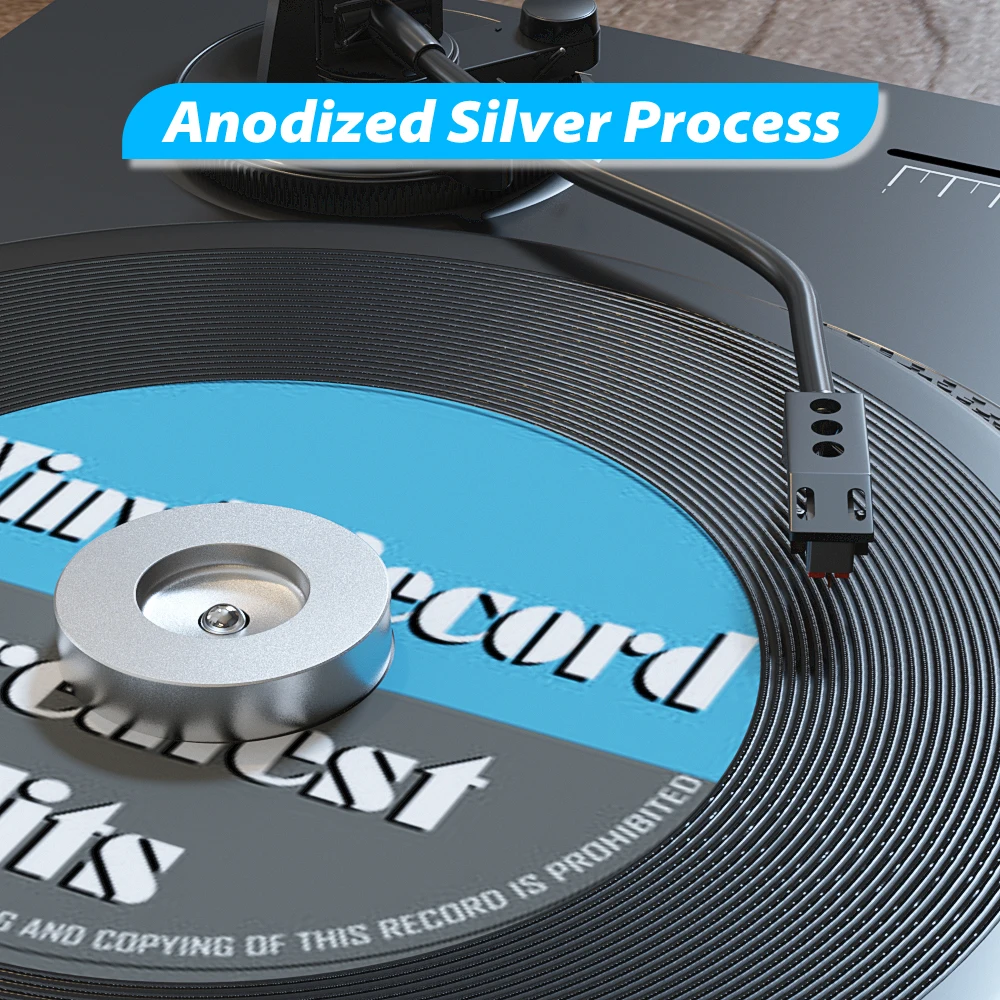 Adattatore Da 45 Giri/min-alluminio, Per Adattatore Dome 45 Per Dischi In Vinile Da 7 Pollici Per Tutti I Giradischi - Foto 6