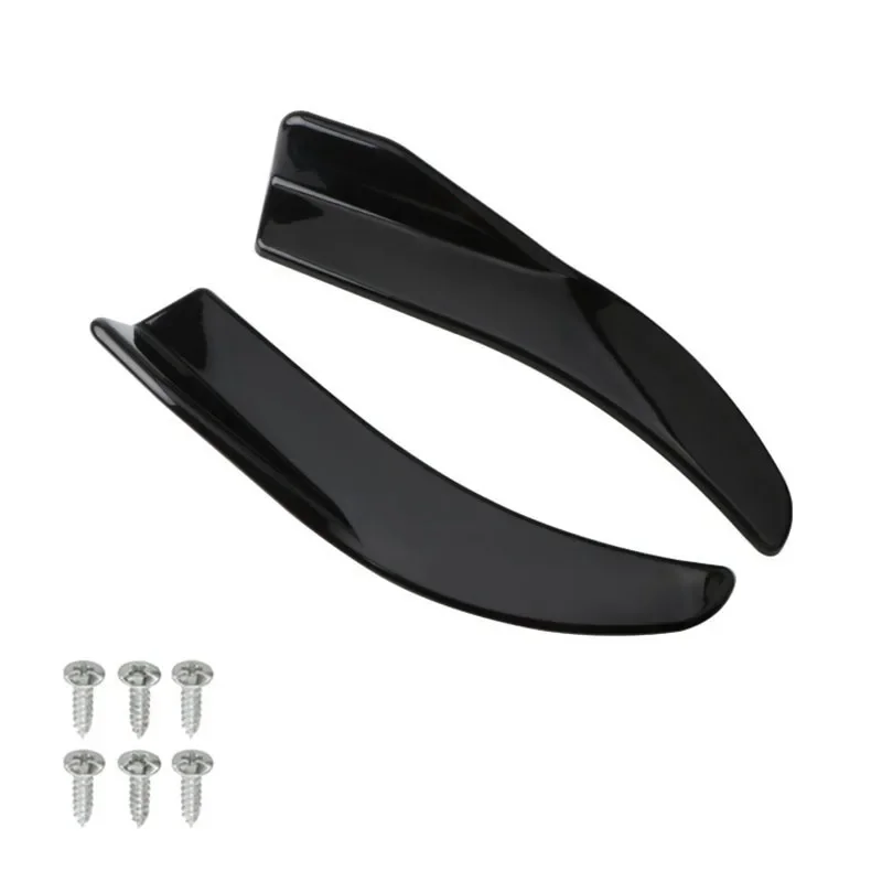 1 Paar Auto-Stoßstangenspoiler vorne/hinten Lippe Antikollision für BMW Mercedes-Benz Toyota Audi Universal Auto-Seitenschweller – Detail 5