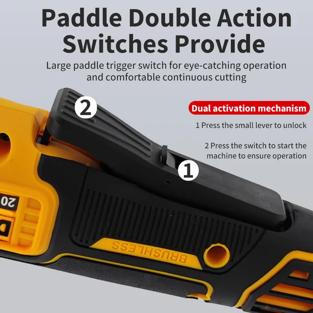 Cordless Brushless Angle Grinder 3
