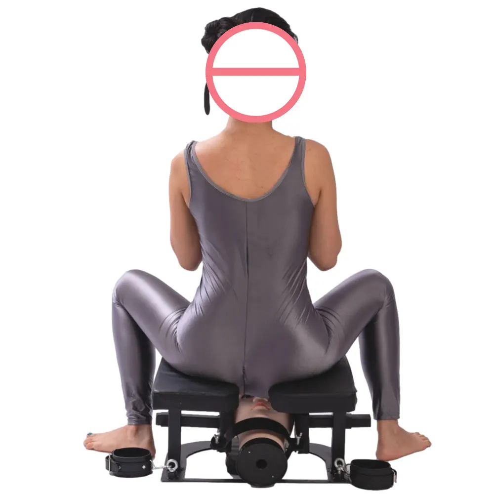 BDSM Couples Sex Toys Urine Humiliation Male Slave Licking The Lower Stool Vaginal Orgasm Chair Husband And Wife Slave Toys