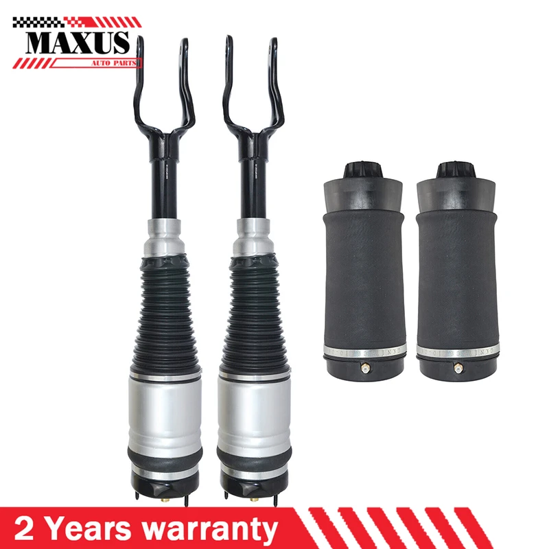 

2X Front L&R Air Shock Struts + 2X Rear Air Spring Bags Fit Jeep Grand Cherokee 2011-2015 68029903AE 68029903AC 68059904AD