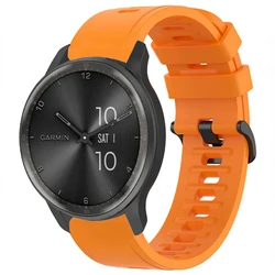 Sport Comfort Silicone Strap - Vibrant Design for Ultimate Flexibility and Durability (Orange)