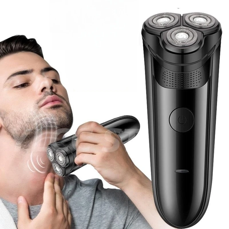 Rechargeable-Electric-Razor-for-Men-Waterproof-Wet-Dry-Shaver-with ...