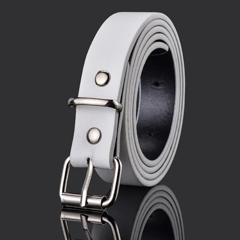 New Style Fashion Children Leather Belts Design Alloy Pin Buckle Boys Girls Kid Casual Waistband Jeans Adjustable Men's Belt