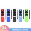 Silicone Protector Full Cover for TCL RC802V FMR1 FNR1 with Lanyard Portable Remote Controller All Protective Case Luminous Blue 1