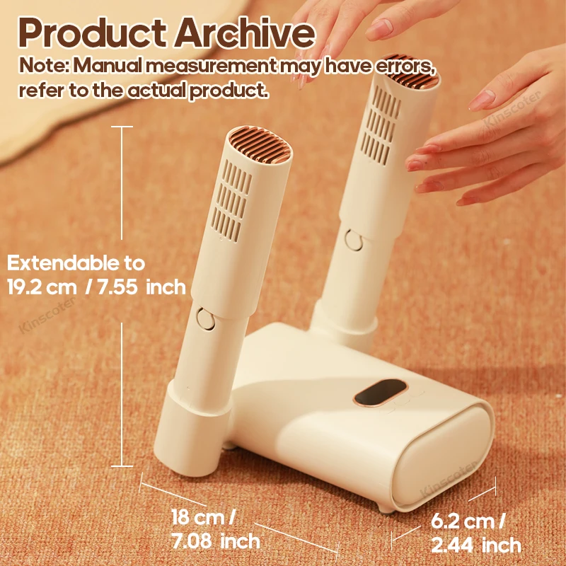 Electric Shoes Boots Dryer With Intelligent Timer Portable Household Deodorizer Dehumidifier Dryer for Shoes Boots Socks Gloves 6