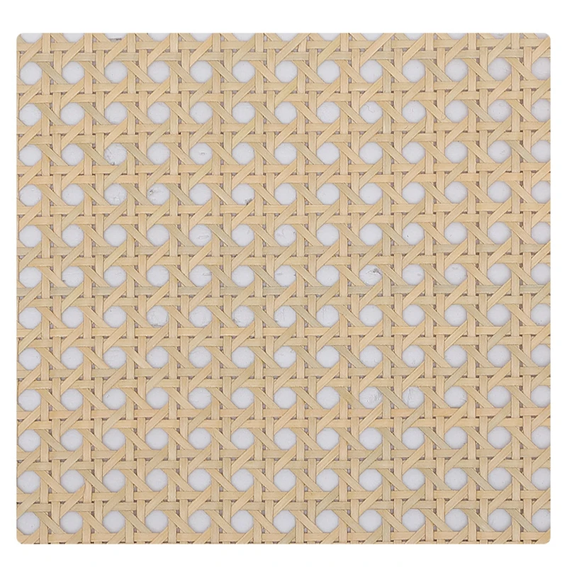 Multiple Sizes Plastic Rattan Octagonal Decoration Cane Webbing Real Indonesia Rattan Wall Decor Furniture Repair Material