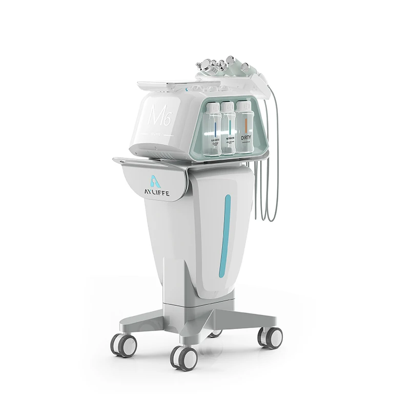 

Hydro Dermabrasion Facial Machine Multifunction Facial Skin Care Beauty RF Skin Tightening Aqua Peel Machine for Salon
