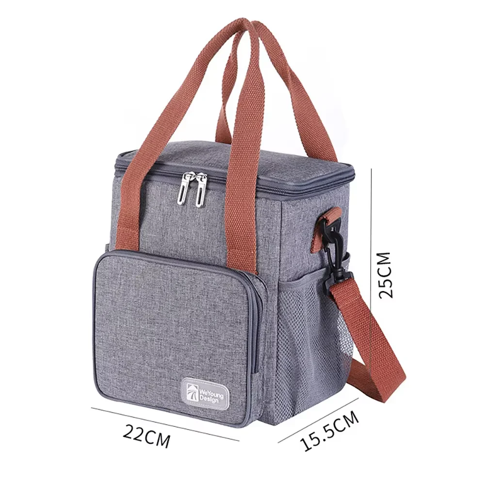 Picnic Bag kitchen organizer lunch box bento bag Refrigeration insulation outdoor fresh-keeping lunch bag can be carried by hand