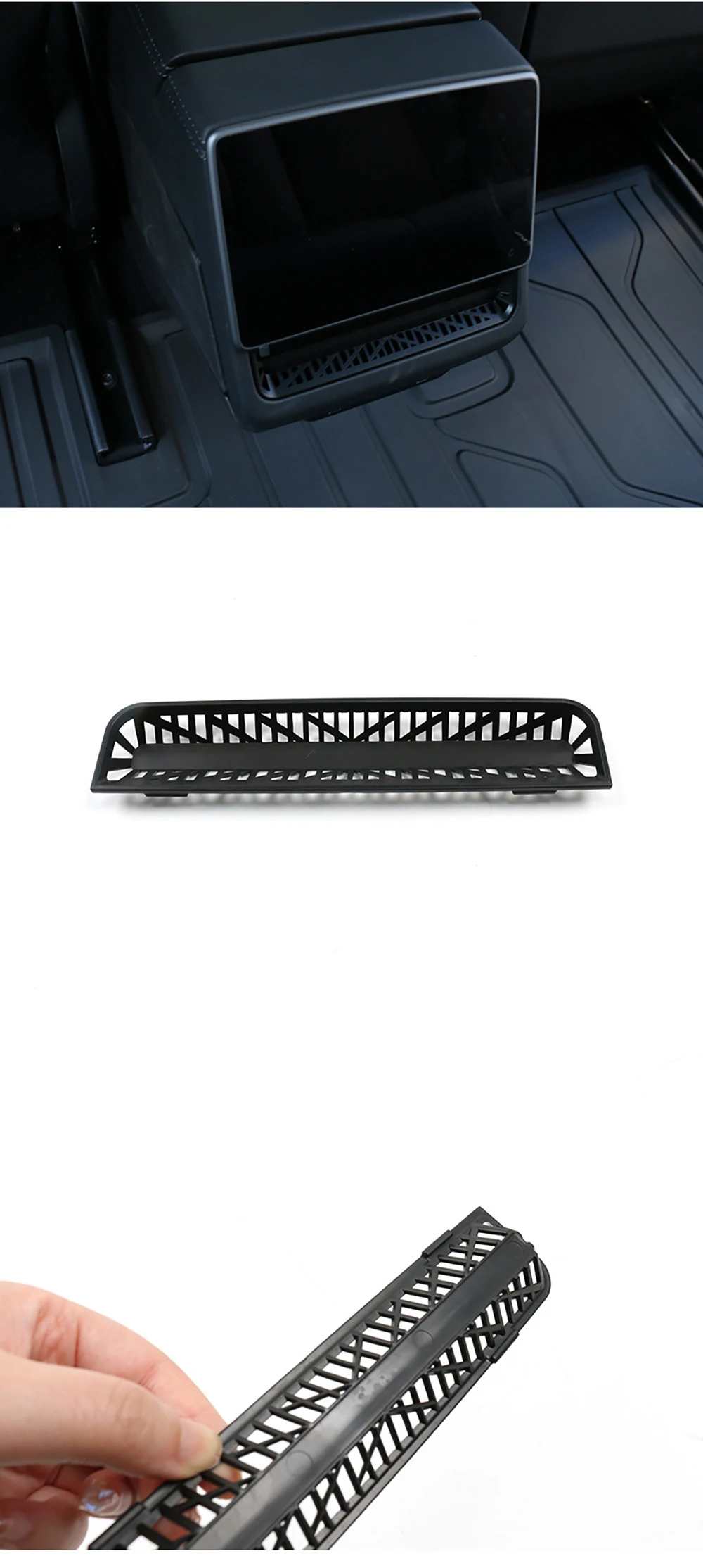 for Tesla New Model Y Juniper Launch 2025 Model 3 Highland 2024 Rear Air Vent Ou