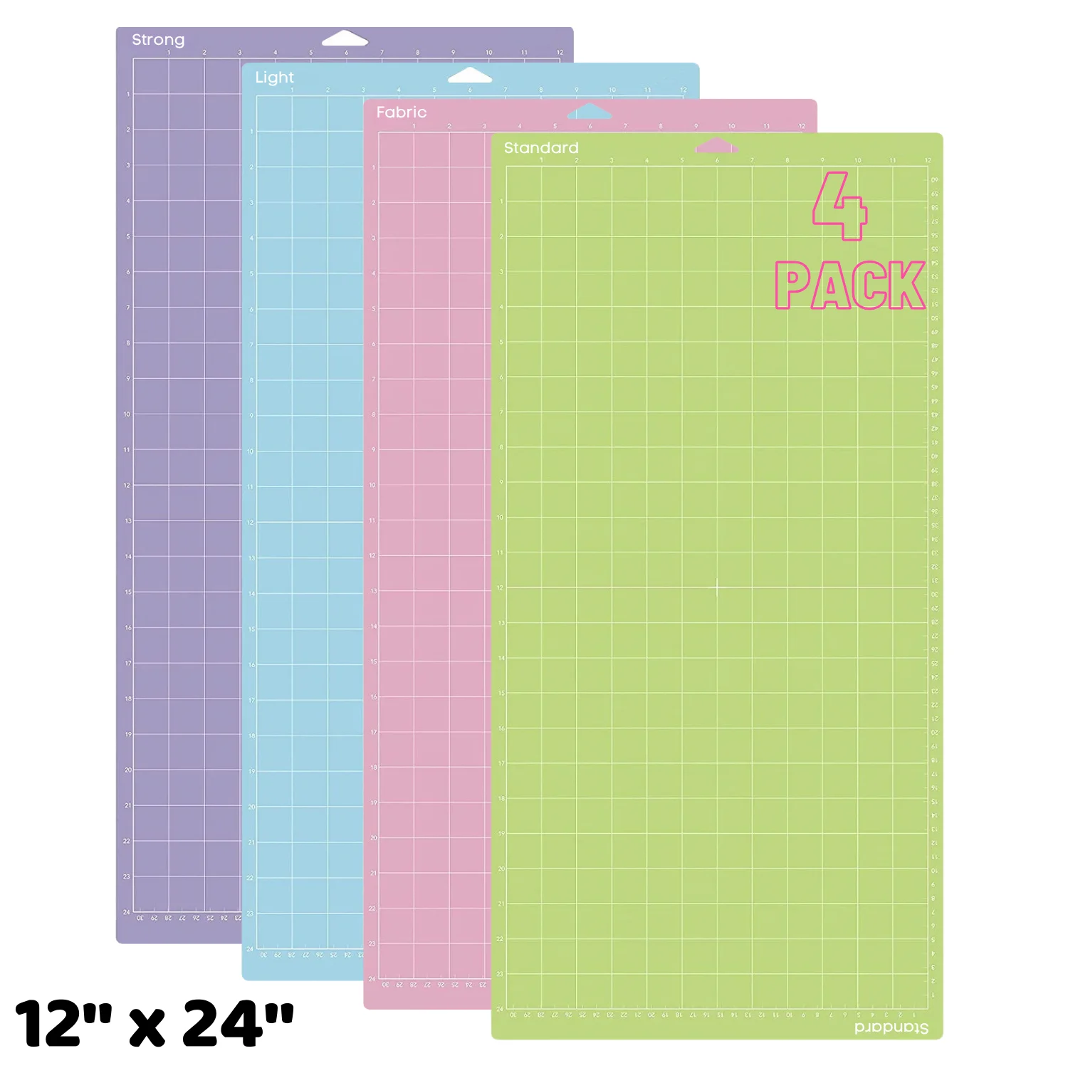 DIY Lobby 12x24 PVC Cutting Mat for Arts & Crafts - Versatile Grip Sticky Pad Replacement for Art Projects