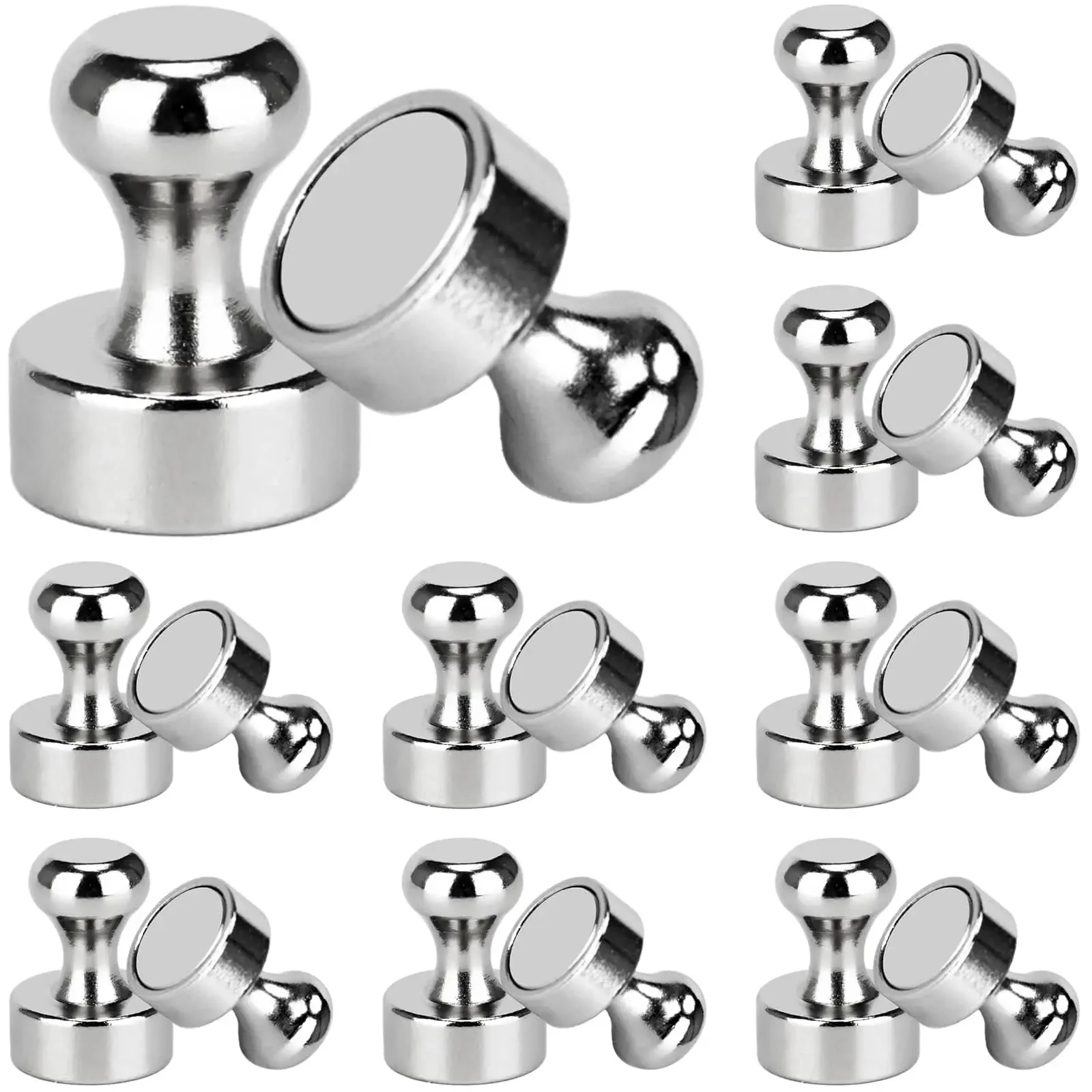 Refrigerator Magnets Fridge Magnets Small Magnetic Whiteboard Magnetic Push Pin Fridge Whiteboard Office Kitchen