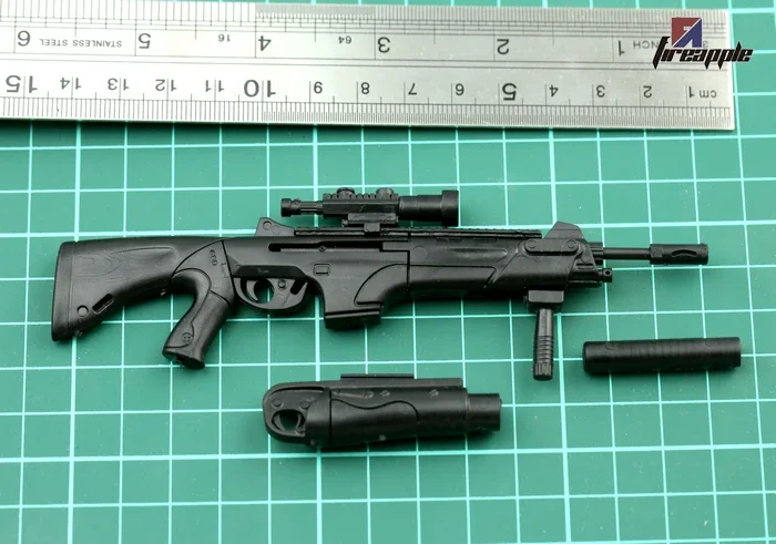 1/6 ARX-160 소총 군인 무기 액세서리 1/6 플라스틱 조립 총 모델 12 인치 액션 피규어 장난감