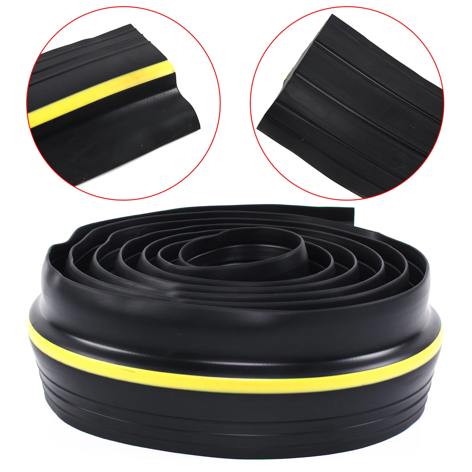 

EPDM Rubber Garage Door Bottom Threshold Seal Strip Weather Stripping Universal 3M