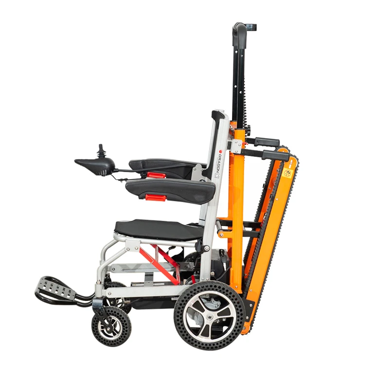 Price Folding Electric Stair Climbing Wheelchair Designed For Disabled Users Climb Stairs Effortlessly Stair Lift Solu