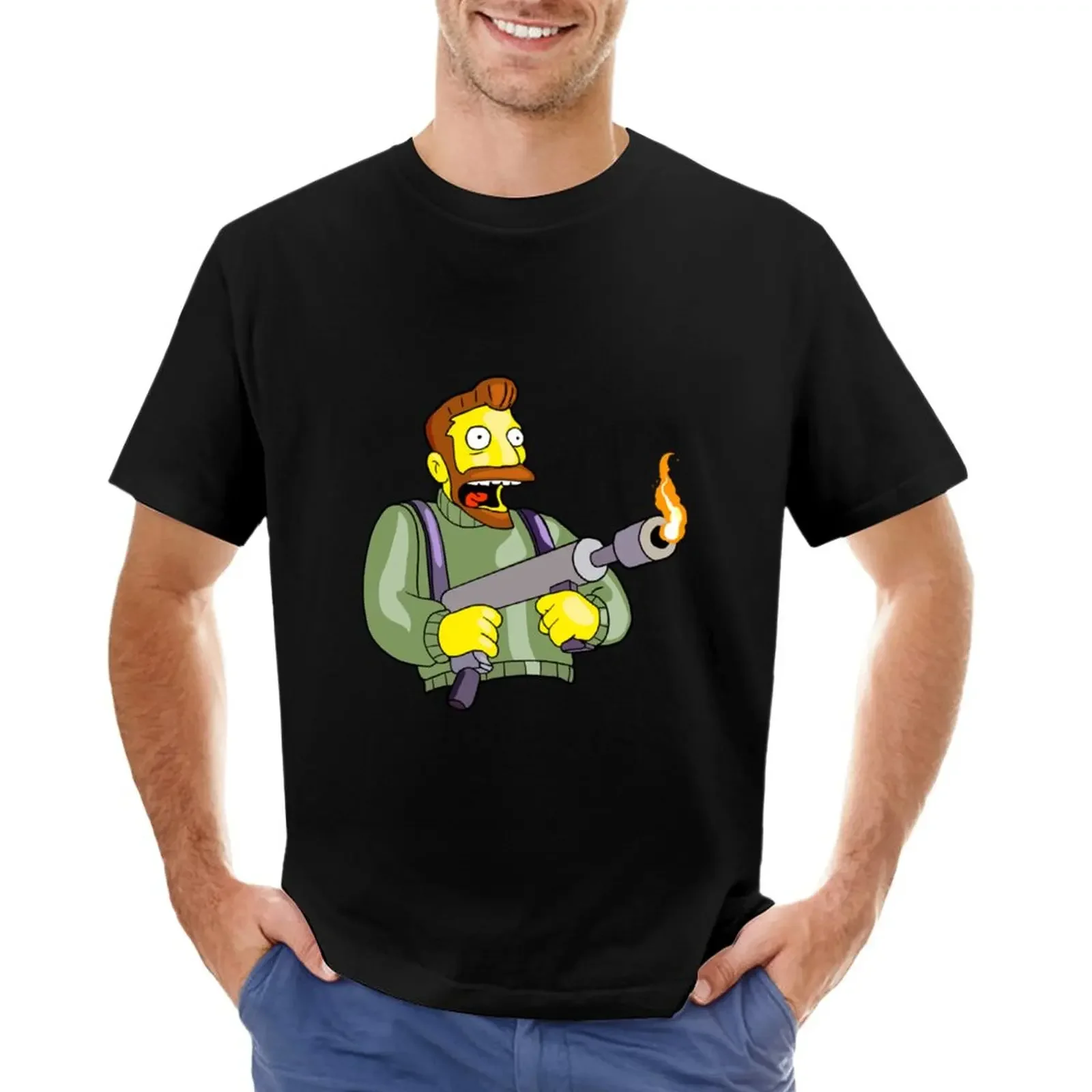 

New Hank Scorpio_Essential T-Shirt plus size tops clothes for men