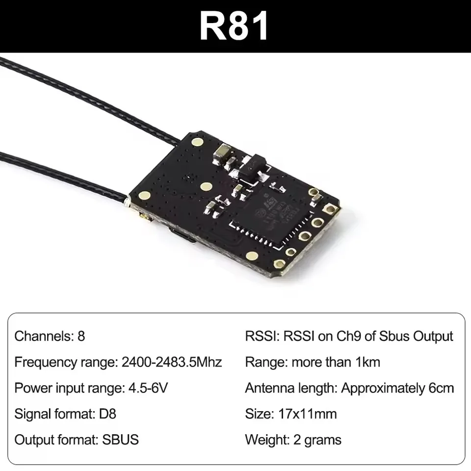 ตัวเลือกสินค้า ตัวรับสัญญาณ Radiomaster รองรับ FRSKY สำหรับโดรน