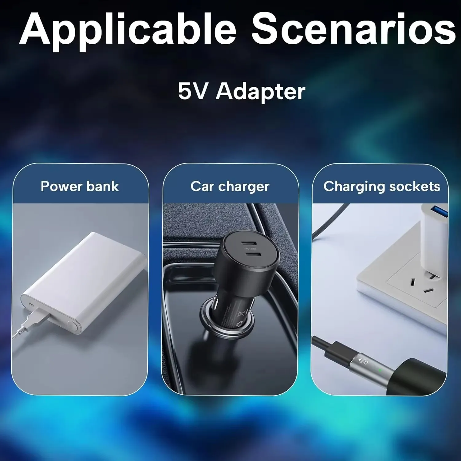 Compact USB-C Charging Adapter for Beard Trimmers and Shavers