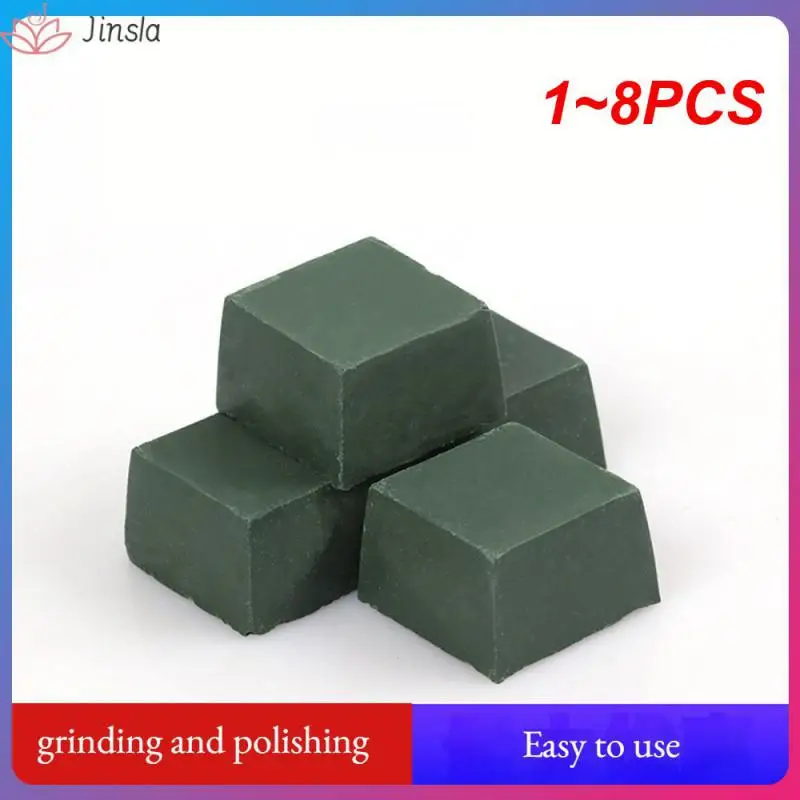 

1~8PCS Green Sharpening Paste Feel Good Polishing Paste Tools Grinding Paste Pulping Is Fine Abrasive Mortar Polishing Wax Diy