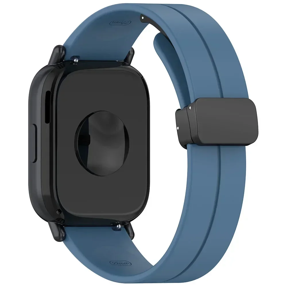 Soft Silicone Magnetic Buckle Watch Band - 20mm/22mm