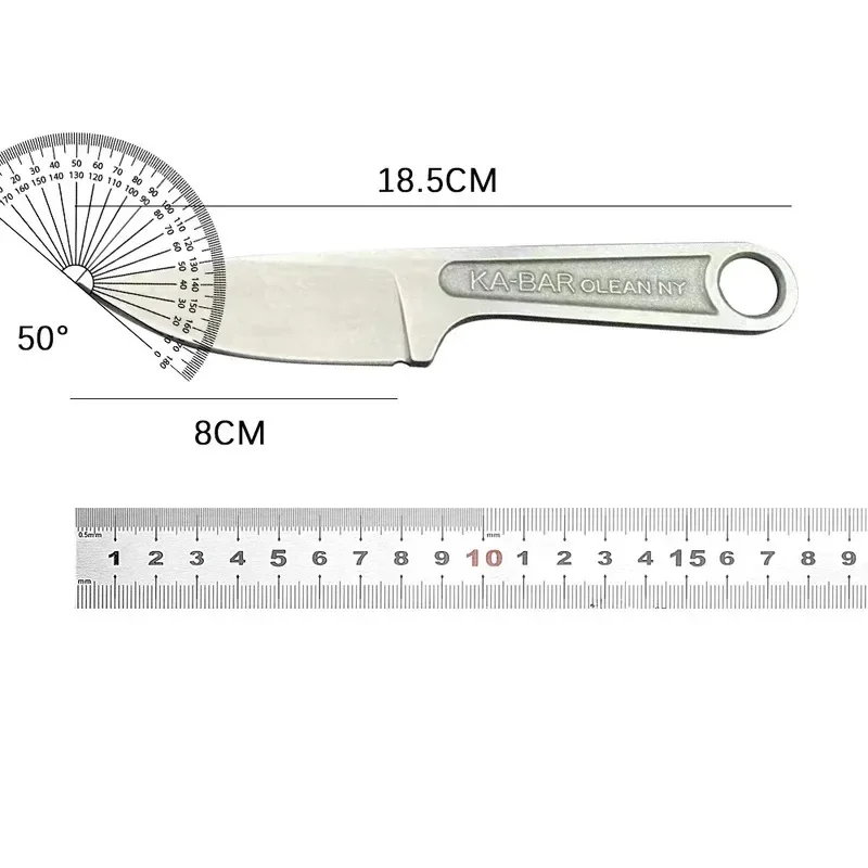 2025 new KB 1119 Straight Knife Wilderness Survival Tactical Tool Portable Outdoor Knife Sheath Multifunctional Stainless 6