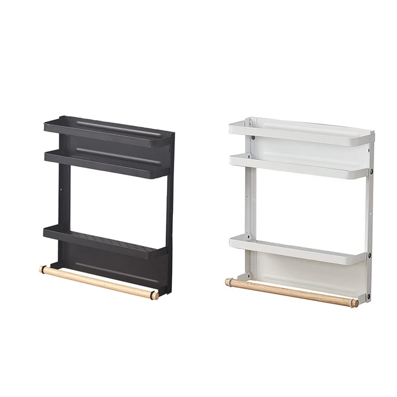 

1PCS Hanging Fridge Shelf Spice Rack Wall Shelf Refrigerator Shelf