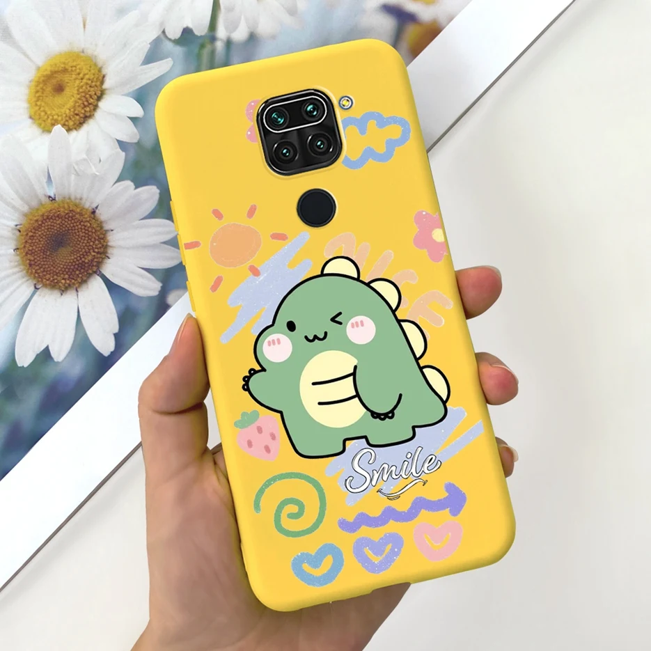 Cute Dinosaur Cartoon Soft Silicone Phone Case - Durable Bumper Cover