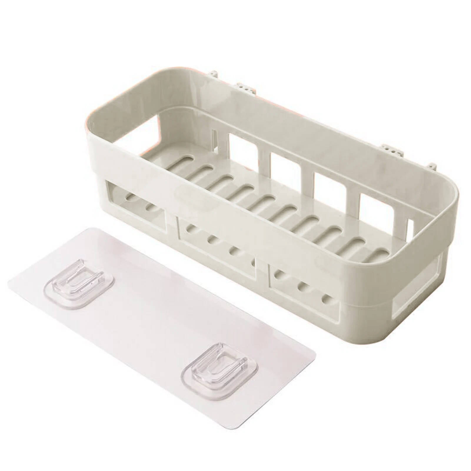 

Подвесная полка для ванной и кухни, органайзер для простой очистки и установки, отличный помощник для хранения на кухне