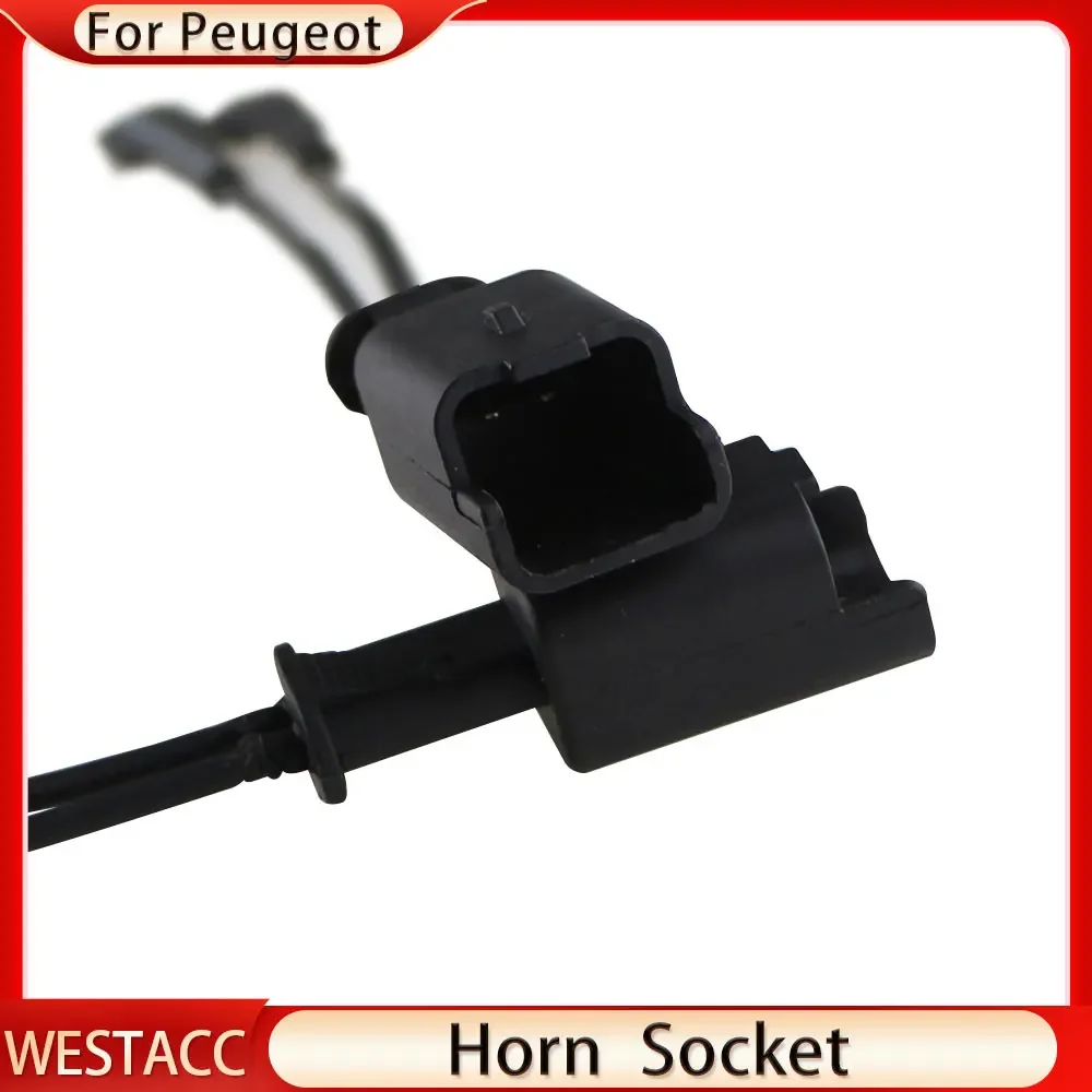 Car Speaker Wire Horn Socket Plug for Peugeot 2008 301 for Citroen C5 Elysee Renault Koleos Stereo Wiring Cable Adapter