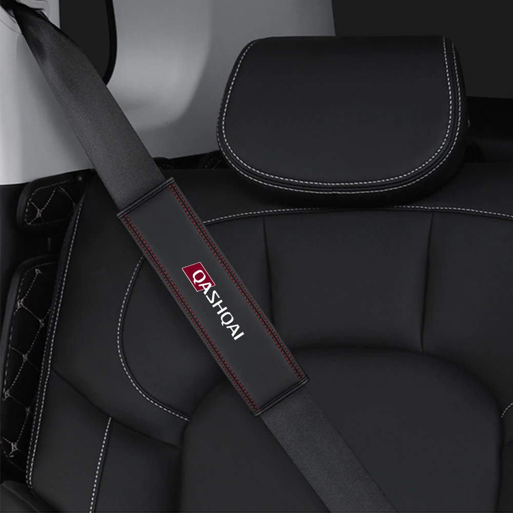 1pcs Car Safety Belt Cover Seatbelt Shoulder Protector Cover  for Nissan Qashqai Car Styling