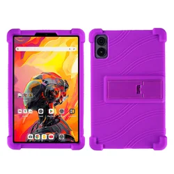 Shockproof Protective Stand Case for 8.8 - inch Tablets - Soft Silicone Cover (PURPLE)