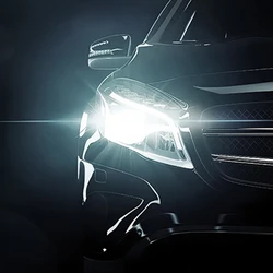 Ultra - Bright Mini LED Car Headlight with Fan - 25000LM Turbo Headlamp 6000K - H4/9003/HB2 Hi/Lo (6000K)