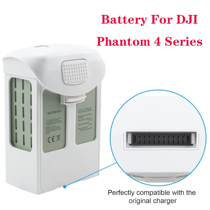Nuova Batteria Phantom 4 Pro Compatibile Con La Batteria Dell'Elicottero Drone Phantom Serie 4 5870Mah 15.2V Rc