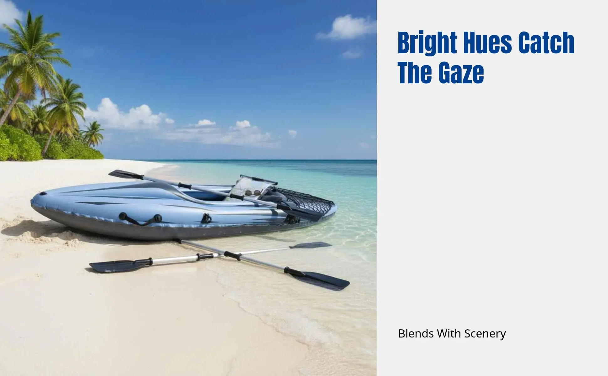 Foldable Inflatable Canoe, Thickened Kayak, Wear-Resistant Raft for Single or Double Use, Fishing, Drifting