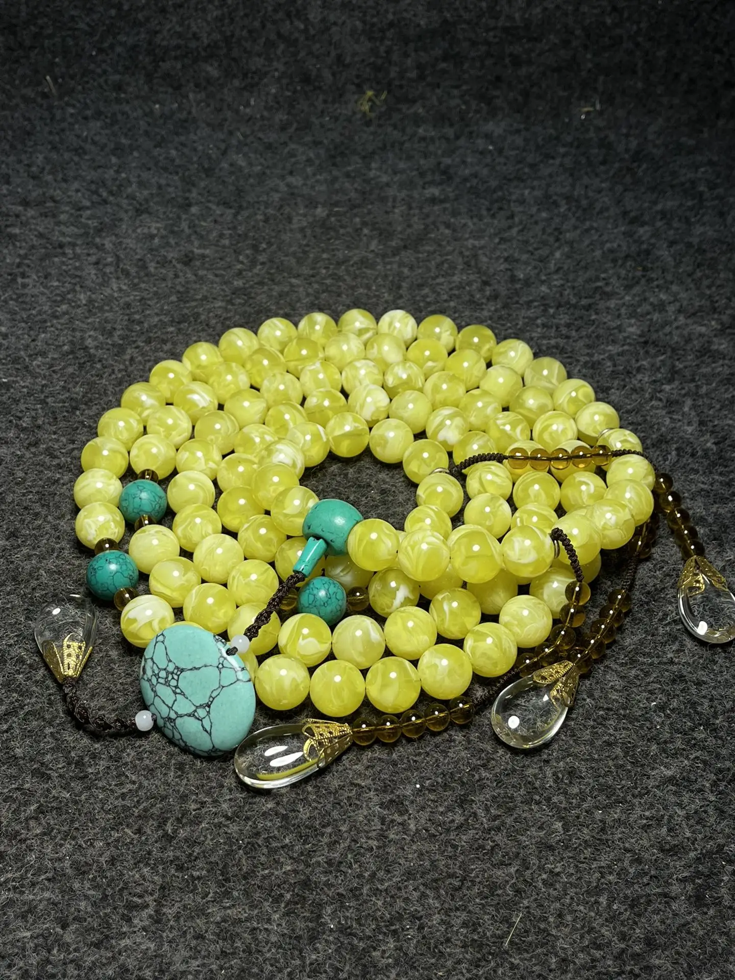 

Home Crafts Beeswax Jewelry Exquisite Craftsmanship each Bead Carefully Selected and Worth Collecting