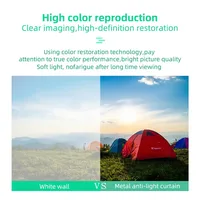 Gray Projector Screen Simple 16:9 Anti-Light Curtain 60/72/84/100/110/120/133/150 Inches Home Outdoor Office Portable 3d HD - Image 6