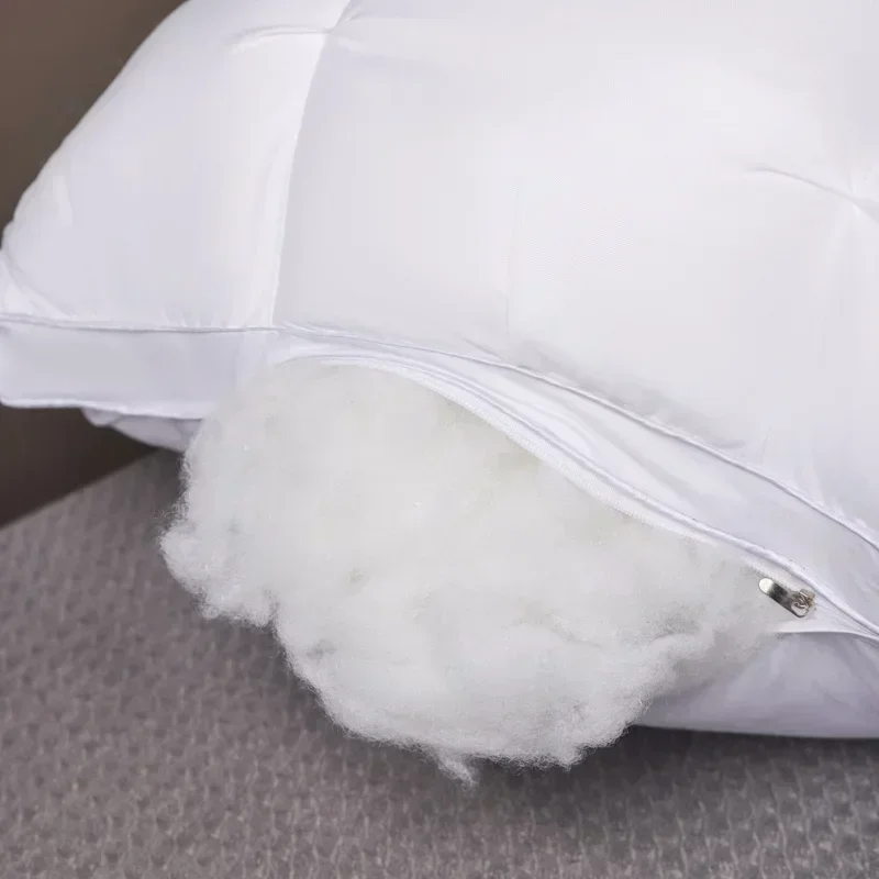 Luxurious 5-Star Hotel Quality Pillow 990g 20x30 Inches Deep Sleep Neck Support Non-Collapse High Pillow Core For All Seasons 5