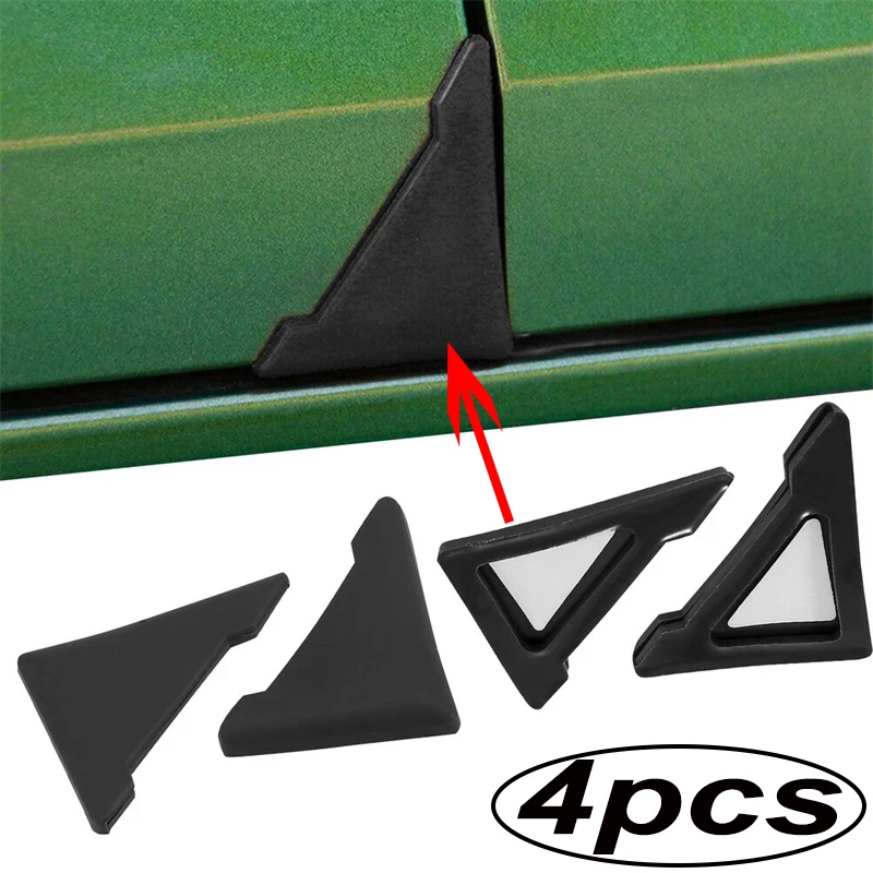 2/4pcs Universal Car Door Corner Edge Guard Silicone Anti-collision Covers Door Corner Scratch Protective Guard Auto Accessories
