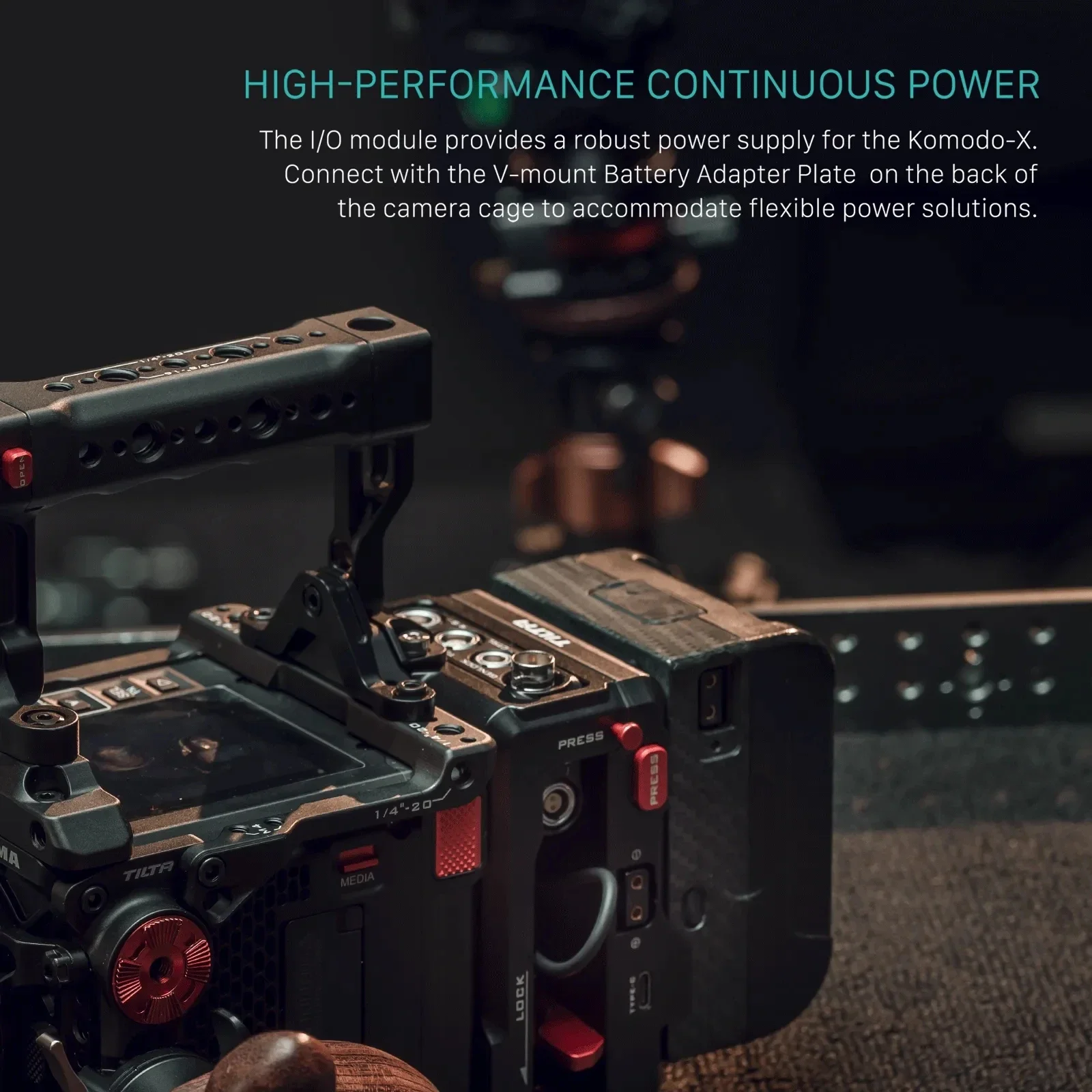 TILTA Full Camera Cage for RED KOMODO X TA-T53-FCC-B TA-T53-A-B