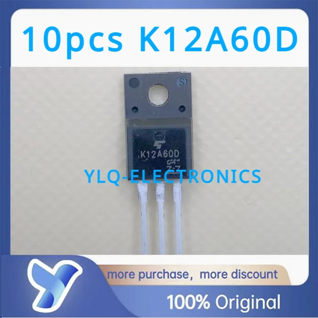 Chanzon 10 Pezzi 2N60 TO-220 SiC Mosfet MOS N-Channel Transistor N-fet 2A - Foto 9