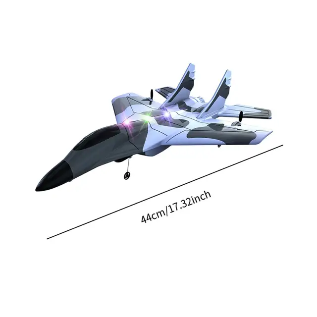 RC Airplane Glider for Kids Party Favor with Light Practical Easy to Control Sturdy Gift Goodie Bag Stuffer Flying Toy Versatile 6