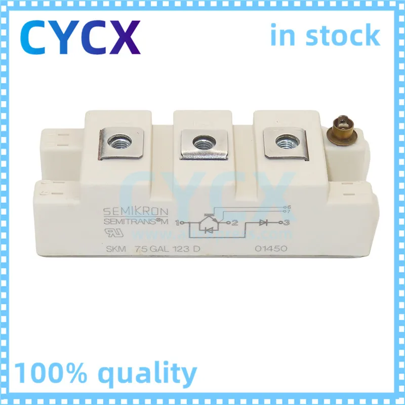 

SKM75GAL123D brand new original IGBT thyristor power module 75A 1200V can be directly photographed