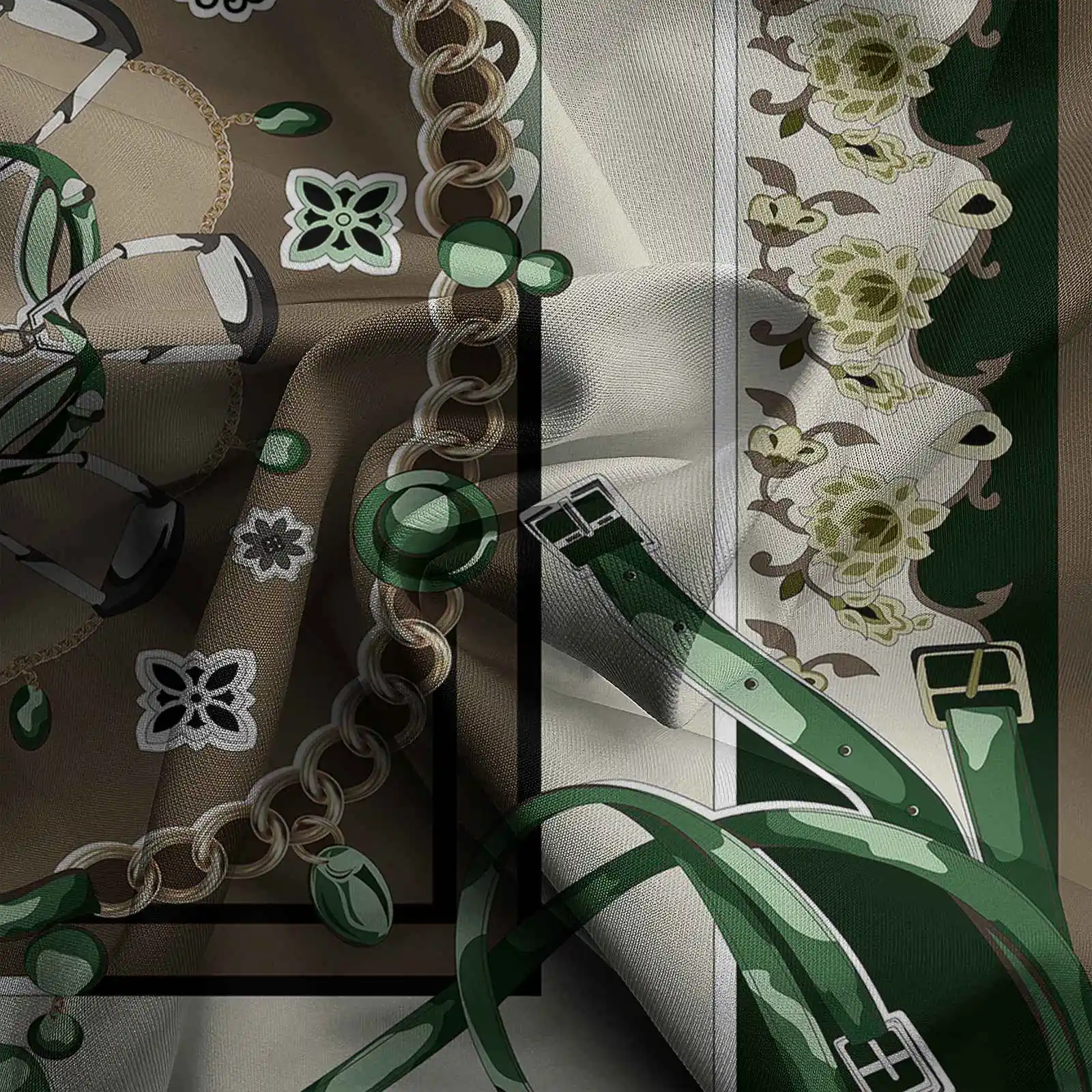 2025 Spring Summer Men Shirt Set Brand Print Fashion Printing Two Piece Set Mens Light Luxury Lightweight Party Long Sleeves_voghion.com